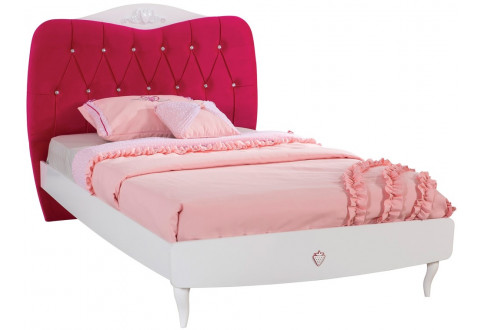 Детская мебель Кровать большая с мягким изголовьем Yakut (Rubin)
