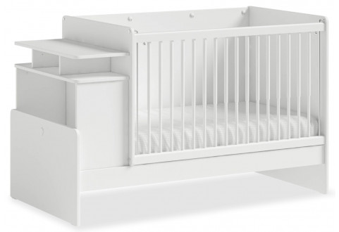Детская мебель Детская кроватка-трансформер с тумбой большая Baby Cotton