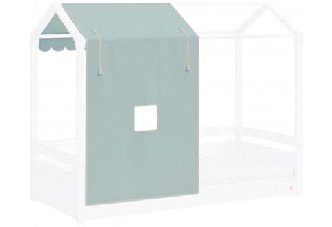 Детская мебель Навес зеленый для кровати-домика с надстройкой Montes Baby Natural