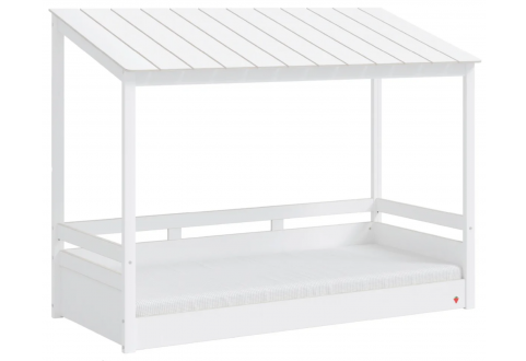 Детская мебель Кровать-домик с крышей Montes Baby White