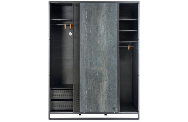 Шкаф со сдвижными дверями Dark Metal