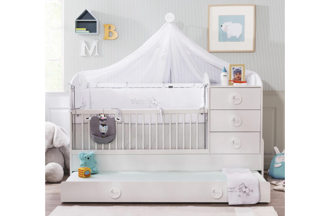 Кроватка-трансформер CL Baby Cotton