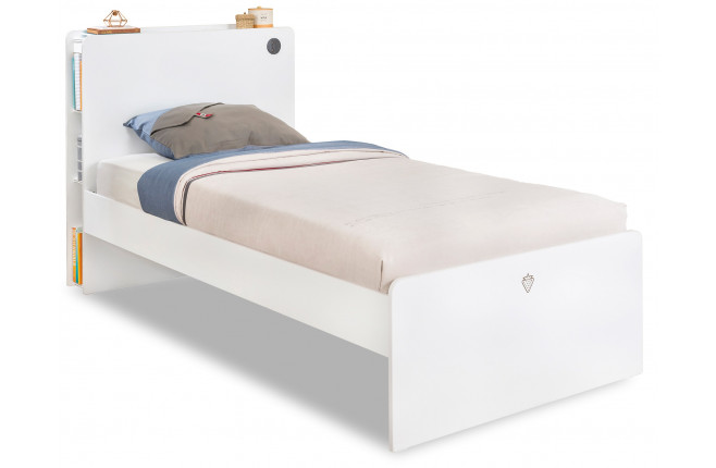 Кровать односпальная White