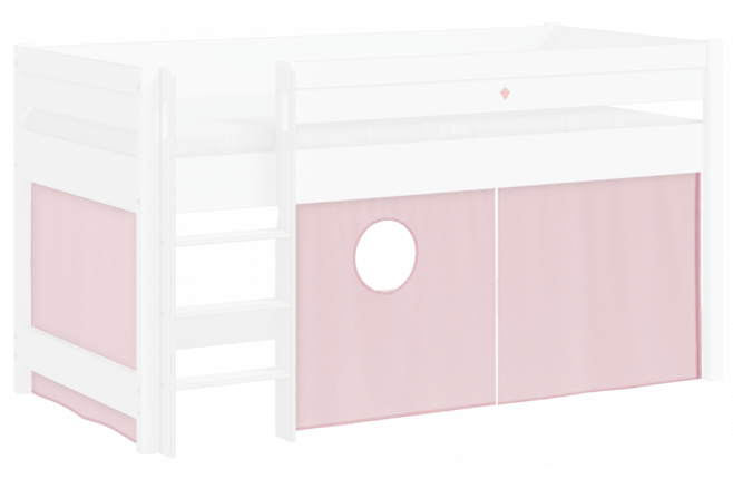 Балдахин нижний для кровати-чердака Montes Baby Natural Pink