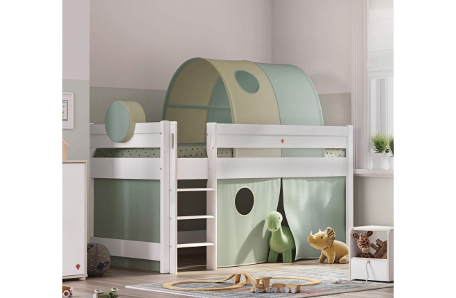 Накладка мягкая для кровати-чердака Montes Baby Natural Green