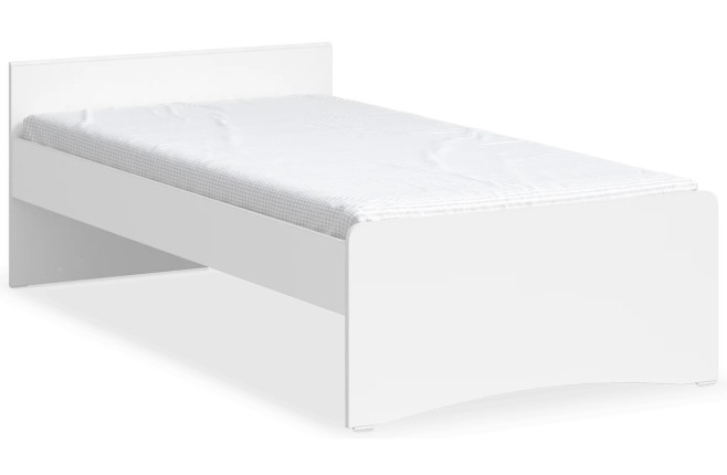 Кровать без изголовья 1000х2000 Montes White