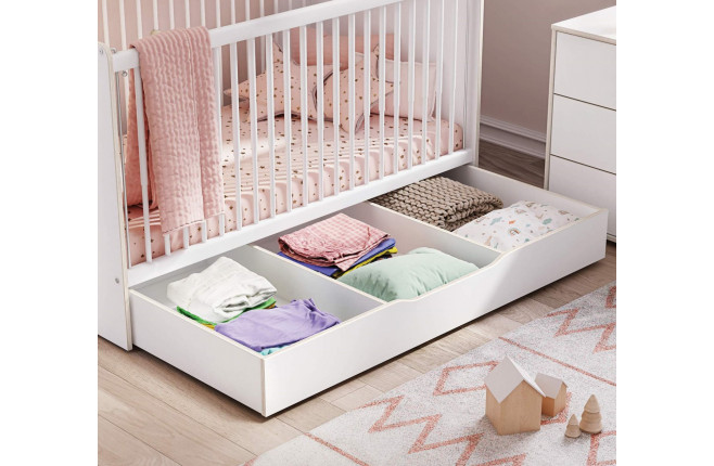 Кроватка детская Montes Baby White