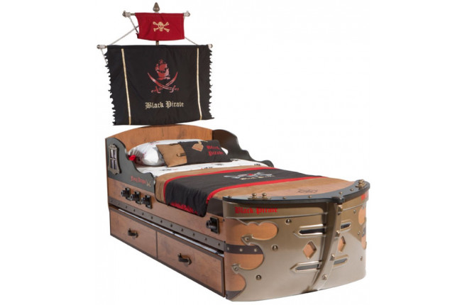 Выдвижной модуль для кровати-корабля Pirate