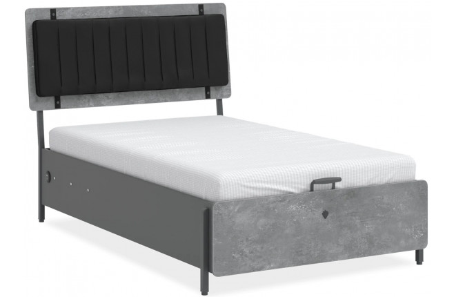 Кровать с подъемным механизмом 120х200 Space Gray